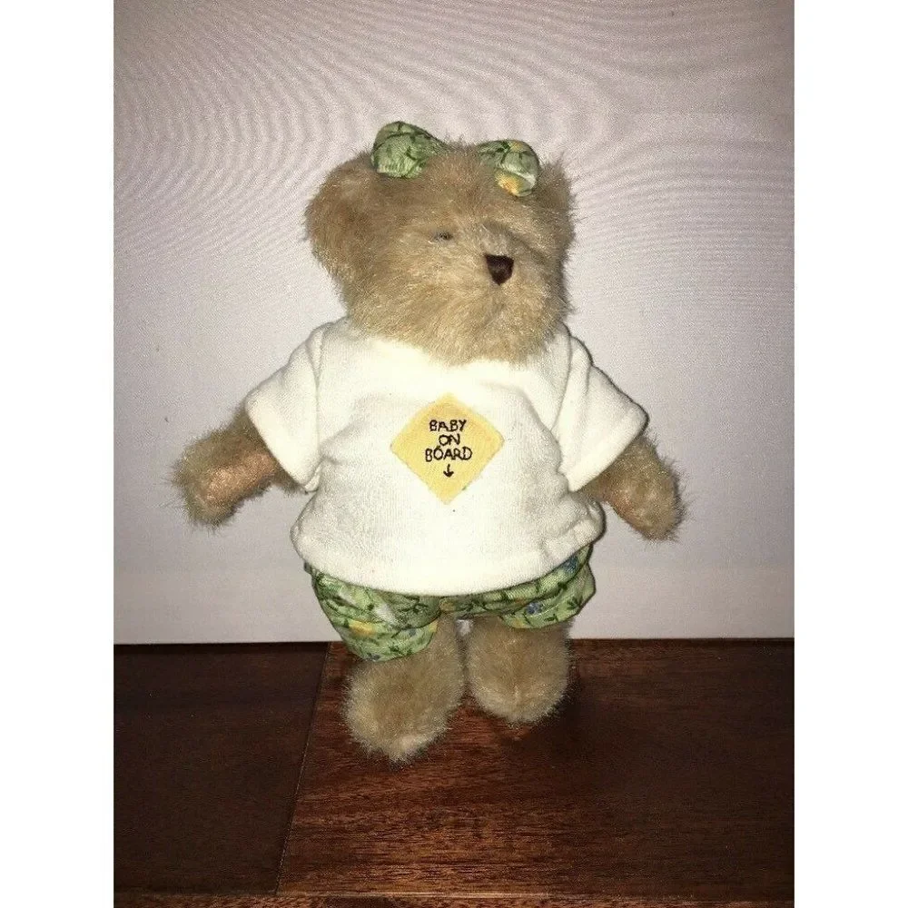 Boyds Bear Ima Late Thinkin of ya Series Head Bean